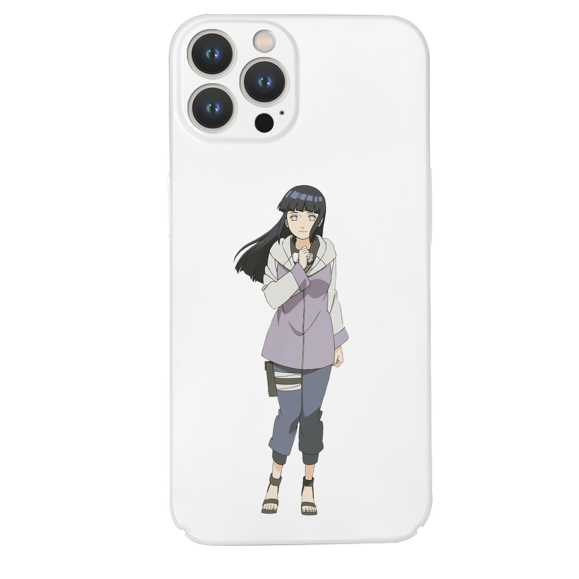 （画像用） NARUTO -ナルト- 日向ヒナタ Hyūga Hinata 【iPhone 14シリーズ対応】ハードケース
